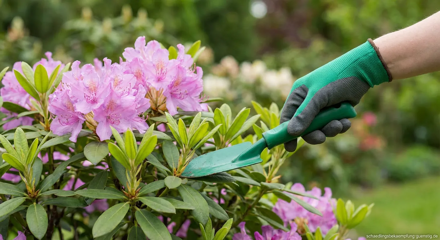 Rhododendronzikade auf einem Blatt – Erkennungsmerkmale und Bekämpfung